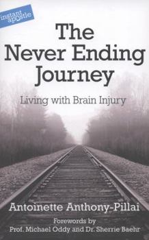 Paperback The Never Ending Journey: Living with Brain Injury Book