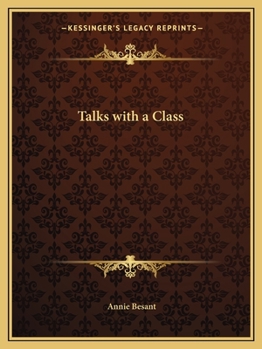Talks With A Class