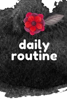 Paperback Daily Routine: Visualization Journal and Planner Undated Book