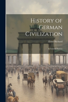 Paperback History of German Civilization: A General Survey Book