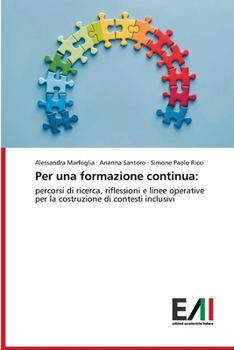 Paperback Per una formazione continua [Italian] Book