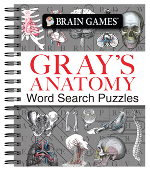 Spiral-bound Brain Games - Gray's Anatomy Word Search Puzzles Book