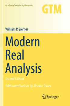 Modern Real Analysis - Book #278 of the Graduate Texts in Mathematics