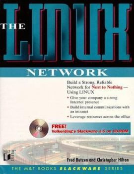 Paperback The Linux Network [With Contains Slackware 3.4] Book