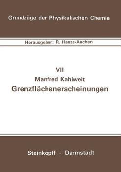 Paperback Grenzflächenerscheinungen [German] Book