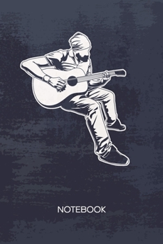 Bullet Dotted Journal: Guitar Player Notebook Dotted Grid a5 6x9 120 Pages - Guitarist Planner Guitar Player Diary Rock Music - Instrumentalist Concert Band Gift Idea for Men and Women