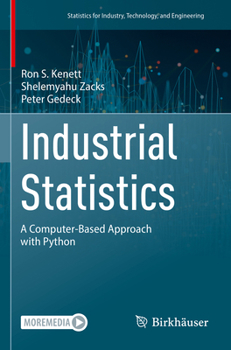 Paperback Industrial Statistics: A Computer-Based Approach with Python Book