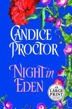 Hardcover Night in Eden [Large Print] Book