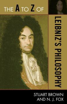 Paperback The A to Z of Leibniz's Philosophy Book