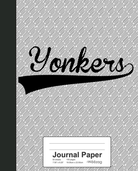 Paperback Journal Paper: YONKERS Notebook Book