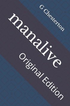 Paperback manalive: Original Edition Book