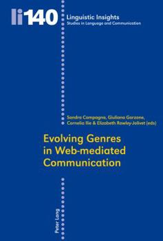 Paperback Evolving Genres in Web-mediated Communication Book