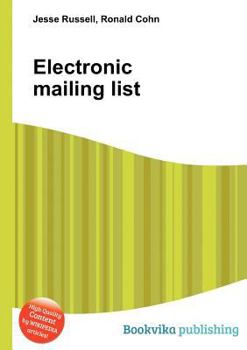 Paperback Electronic Mailing List Book