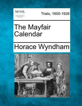 Paperback The Mayfair Calendar Book