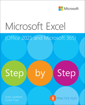 Paperback Microsoft Excel Step by Step (Office 2021 and Microsoft 365) Book