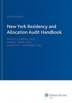 Paperback New York Residency and Allocation Audit Handbook (2014) Book