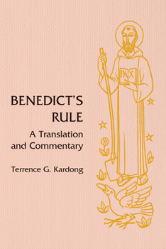 Paperback Benedict's Rule: A Translation and Commentary Book