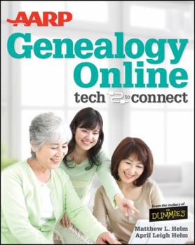 Paperback AARP Genealogy Online: Tech to Connect Book