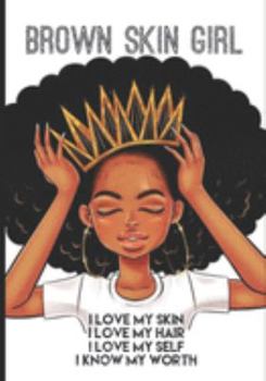 Paperback Brown Skin Girl: Journal Book