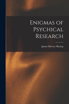 Paperback Enigmas of Psychical Research Book