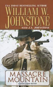 Hardcover Massacre Mountain [Large Print] Book