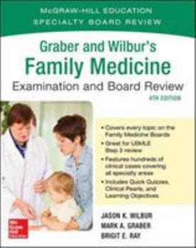 Paperback Graber and Wilbur's Family Medicine Examination and Board Review Book