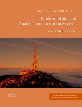 Paperback Modern Digital and Analog Communication (The Oxford Series in Electrical and Computer Engineering) Book