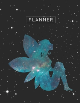 Paperback Planner: Fairy 2 Year Weekly Planning Organizer - 2020 - 2021 - January 20 - December 21 - Writing Notebook - Productive Datebo Book