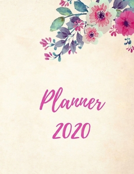 2020 Planner: Weekly & Monthly Planner | Daily Weekly 2020 Planner Organizer | Motivational Agenda Schedule With To Do’s and More | Get Shit Done Planner | 8,5 x 11" | Vol. 2