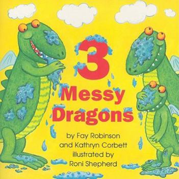 Paperback 3 Messy Dragons Book