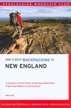 Paperback AMC's Best Backpacking in New England Book