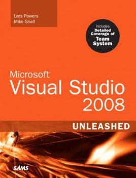 Paperback Microsoft Visual Studio 2008 Unleashed Book