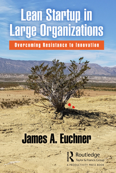Hardcover Lean Startup in Large Organizations: Overcoming Resistance to Innovation Book