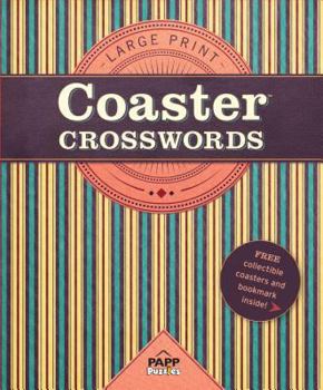 Paperback Large Print-Coaster Crosswords 2: Angelfish Stripe [Large Print] Book