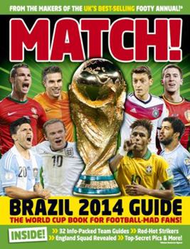 Hardcover Match World Cup 2014 Book
