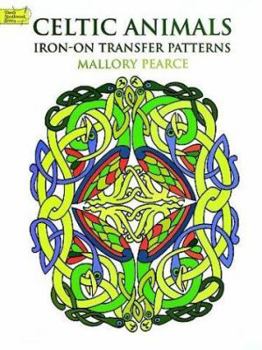 Paperback Celtic Animals Iron-on Transfer Patterns Book