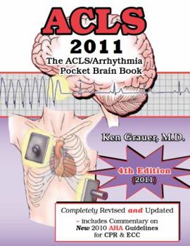 Paperback ACLS - 2011: The ACLS/ Arrhythmia Pocket Brain Book