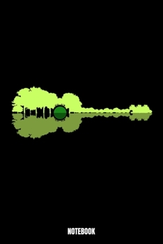 Notebook: Music Musik Notizbuch I Leere Noten f�r Gitarre und andere Instrumente I Musik Manuskriptpapier I 6 Saiten Akkord I Lehrer und Sch�ler Musiktagebuch verfolgen deine Erfahrungen mit Musik A5 