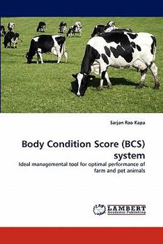 Paperback Body Condition Score (BCS) system Book