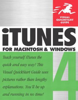 Paperback iTunes 4 for Macintosh and Windows: Visual QuickStart Guide Book