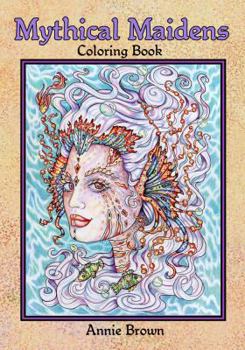 Paperback Mythical Maidens Coloring Book (Volume 1) Snow Queen, Flower Fairies, Mermaids, and Elves! A Coloring Book For All Ages Book