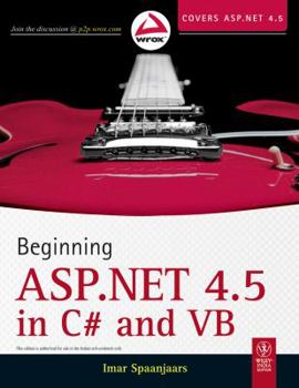 Paperback Beginning ASP.NET 4.5 in C# and VB Book