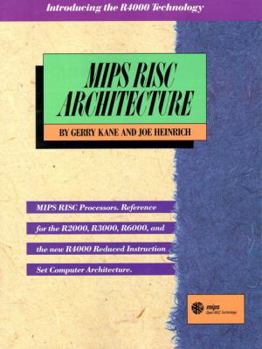 Paperback MIPS RISC Architecture Book