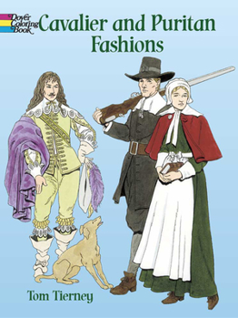 Paperback Cavalier and Puritan Fashions Book