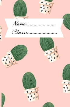 Paperback Name/class: Cactus Notebook (Super Cute Kawaii Cactus) Book