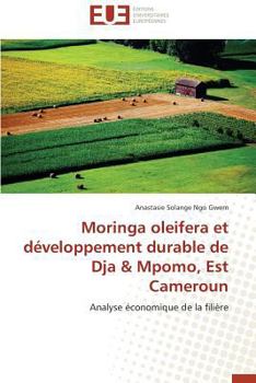 Paperback Moringa Oleifera Et Développement Durable de Dja Mpomo, Est Cameroun [French] Book