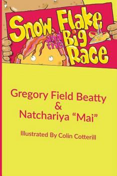 Paperback Snow Flake and the Big Race Book