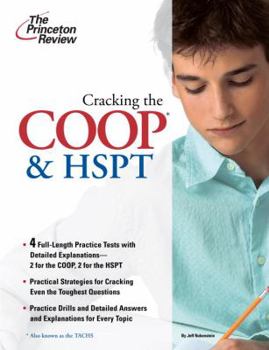 Paperback Princeton Review Cracking the COOP/HSPT Book