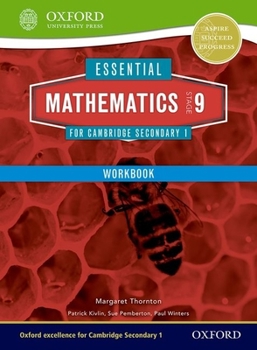 Paperback Essential Mathematics for Cambridge Secondary 1 Stage 9 Work Book