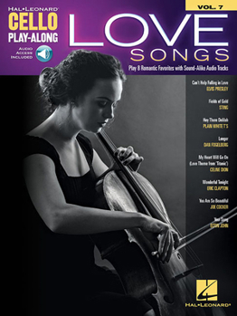 Paperback Love Songs: Cello Play-Along Volume 7 Book